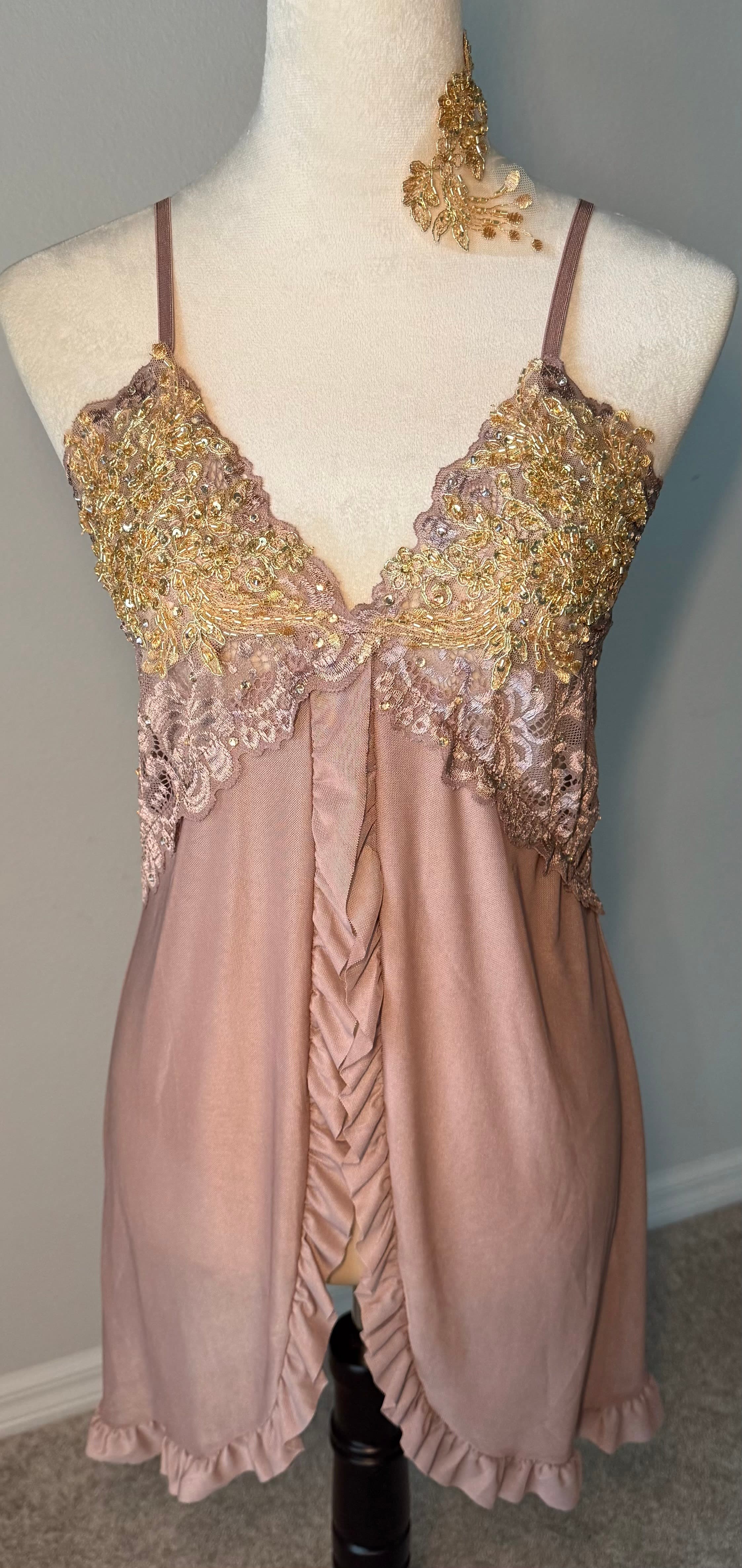 Brown Slip Dress