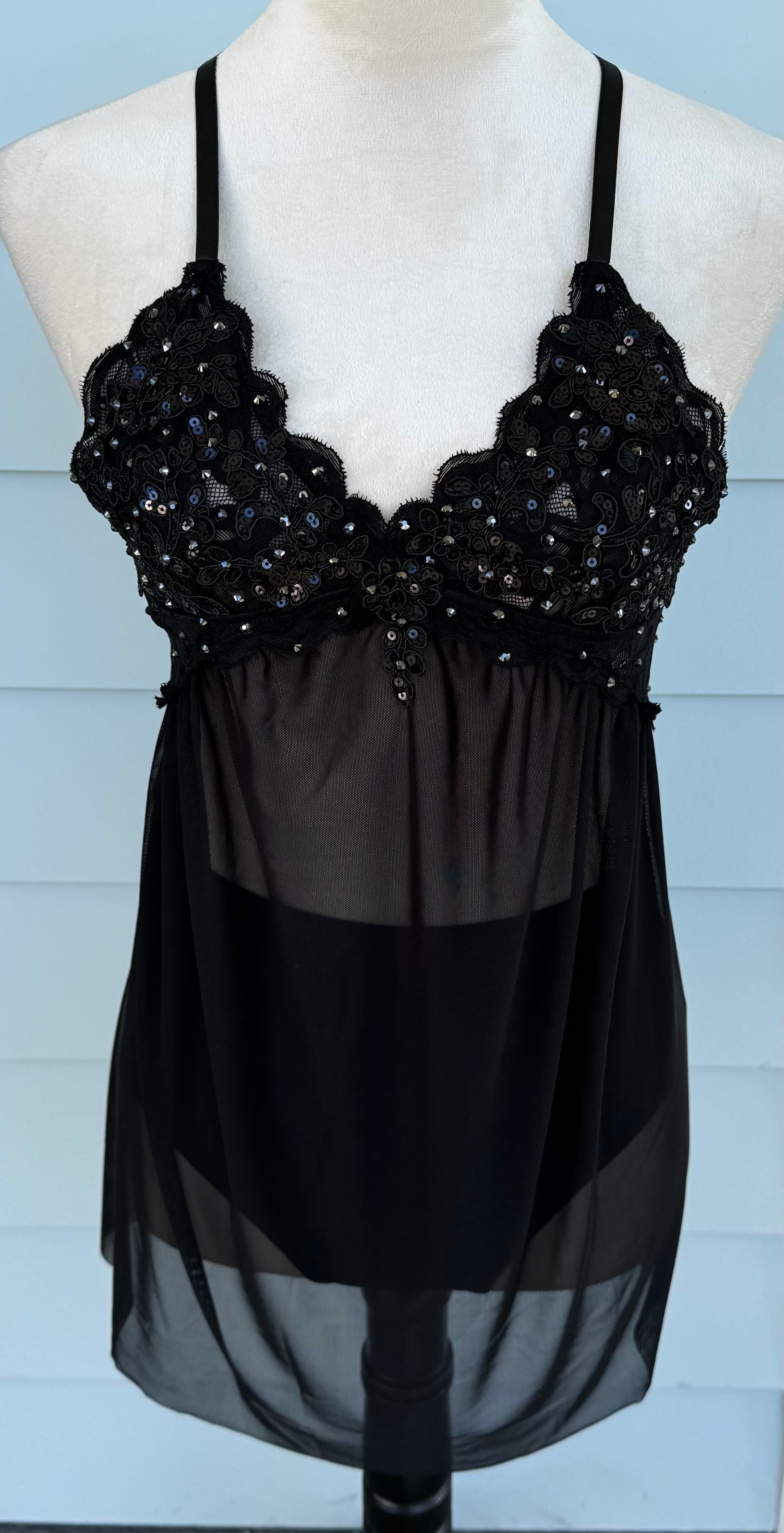 Black Slip Dress