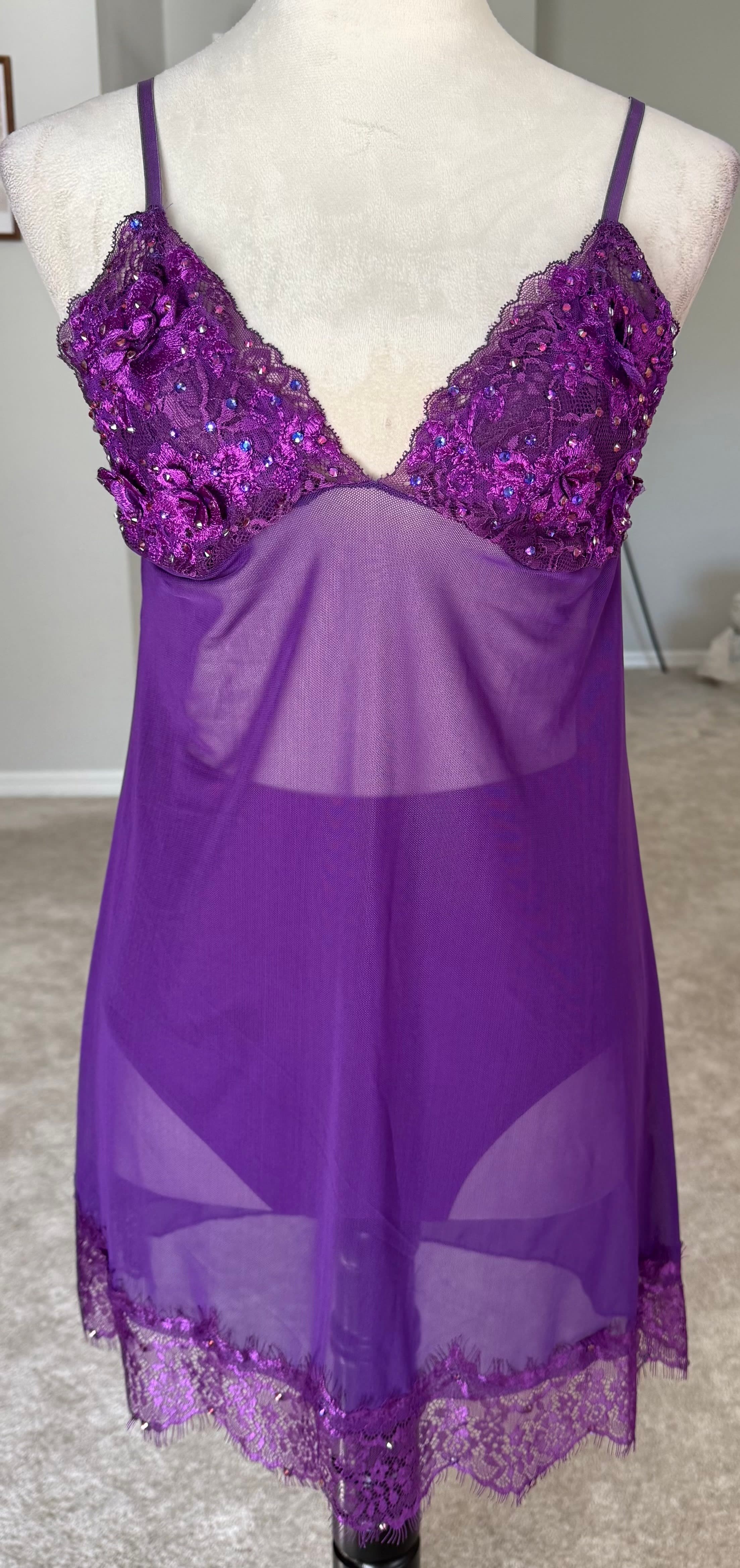 Purple Slip Dress
