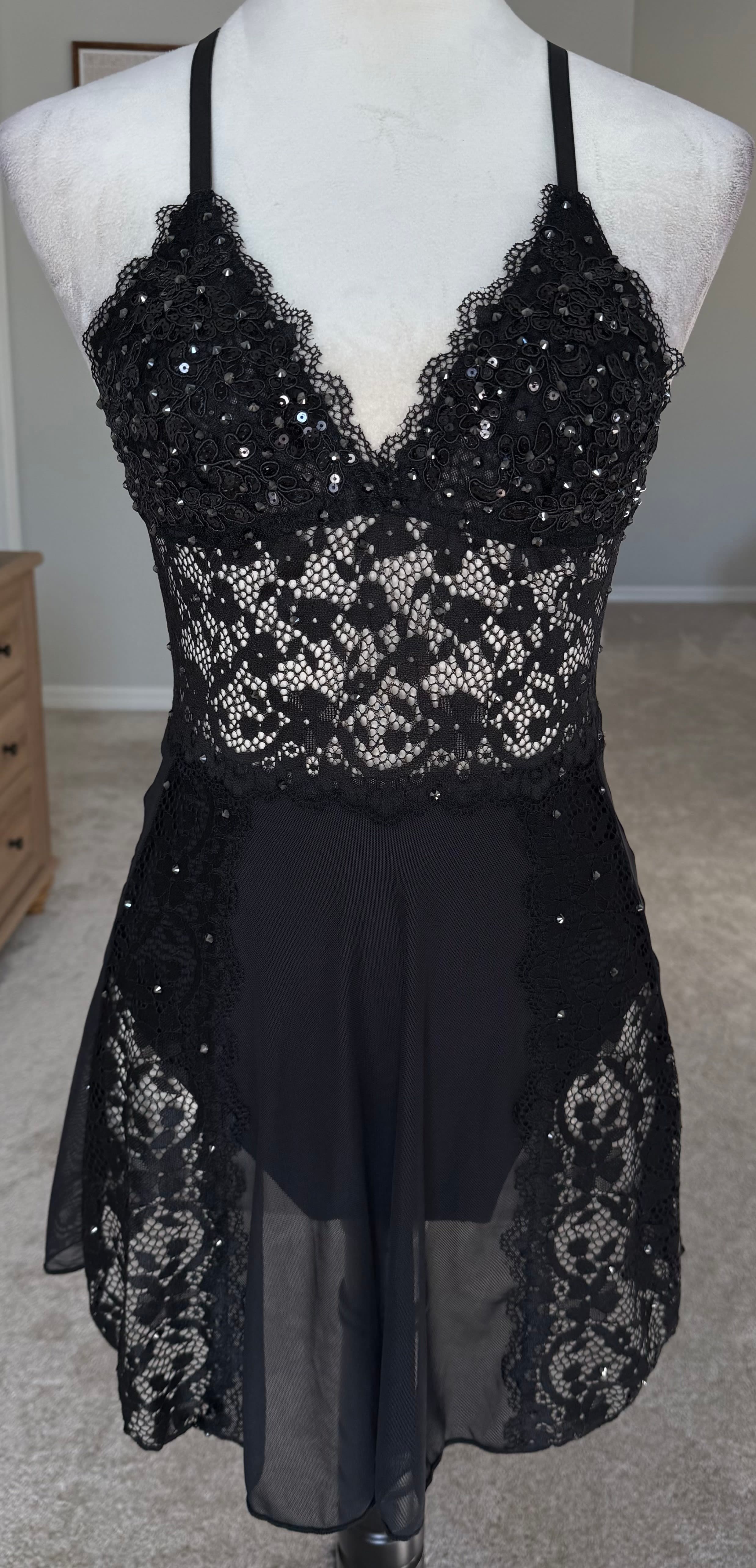 Black Slip Dress