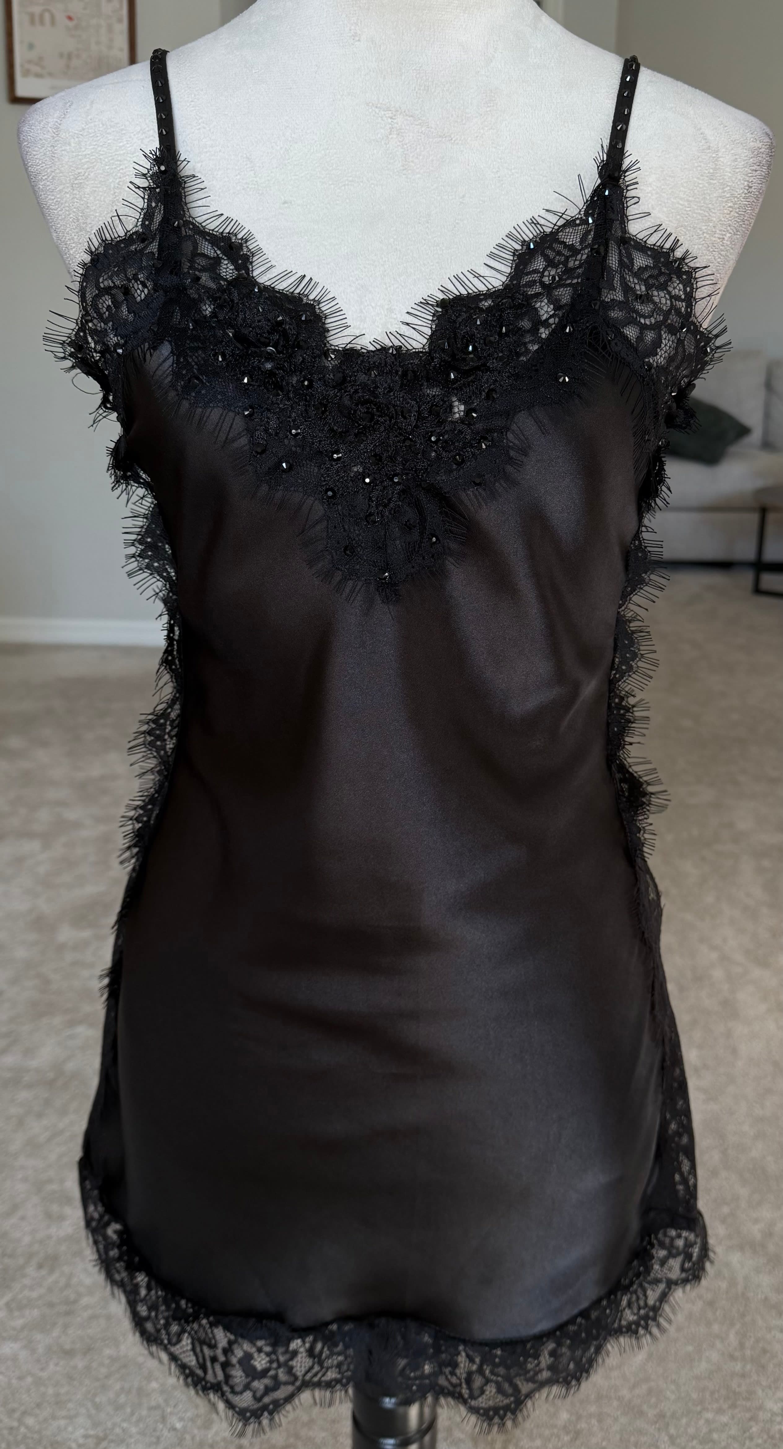 Black Slip Dress