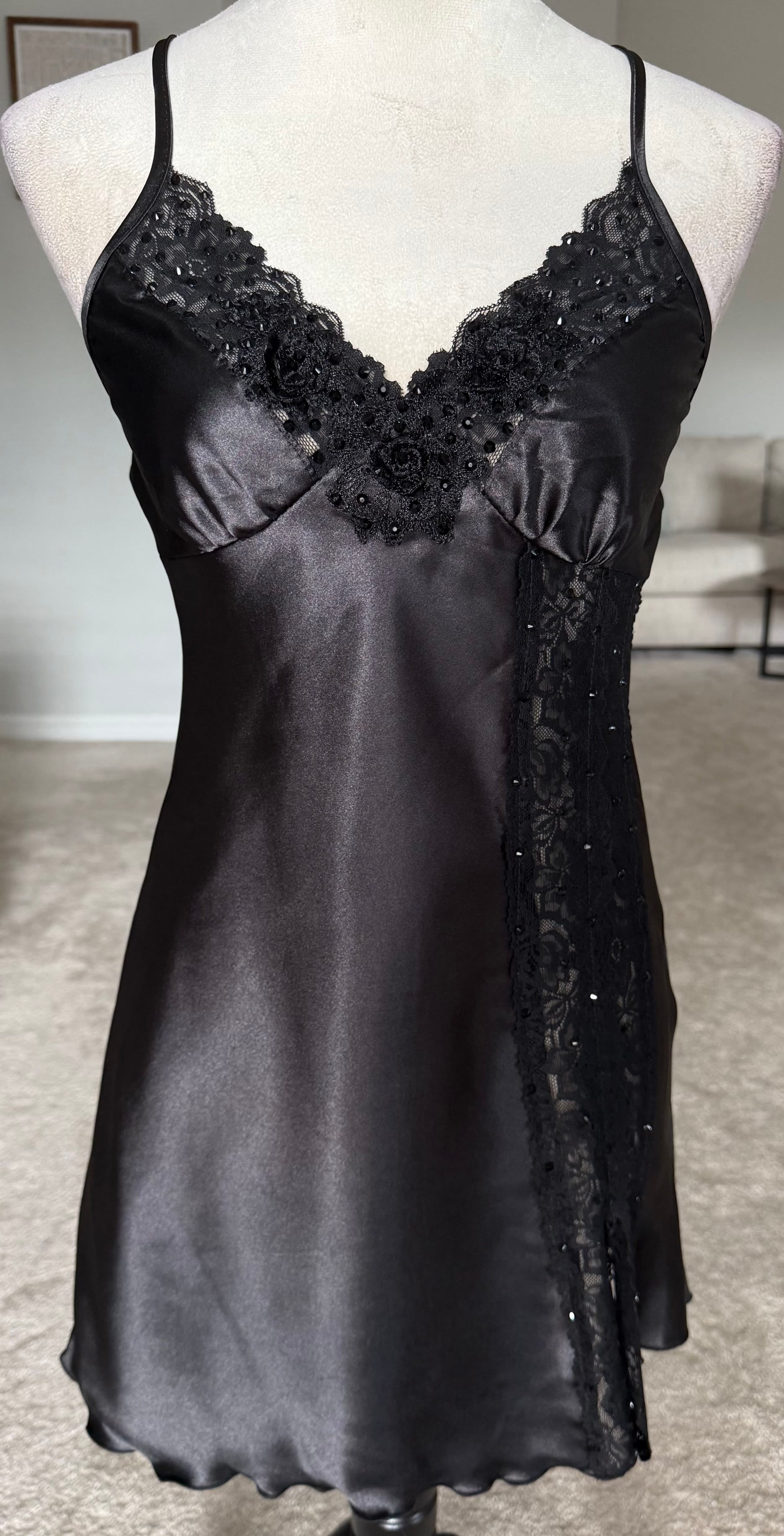 Black Slip Dress