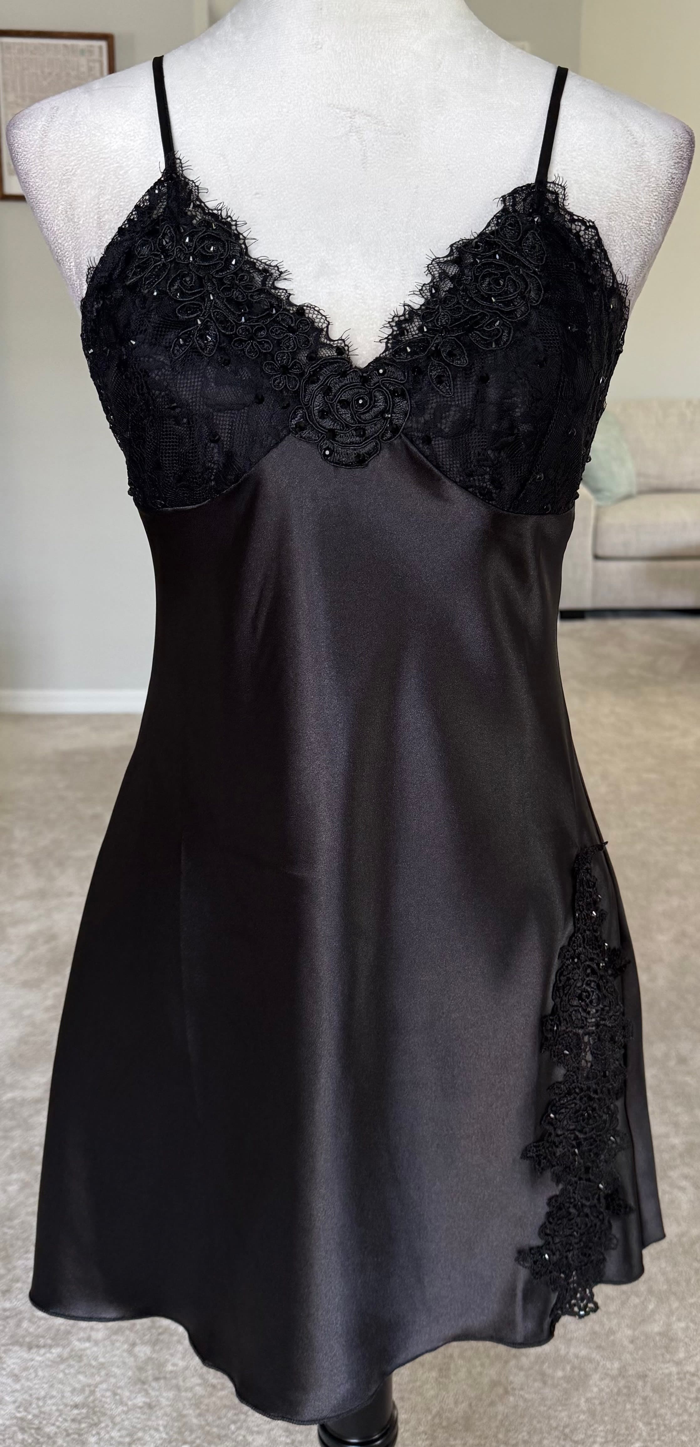 Black Slip Dress