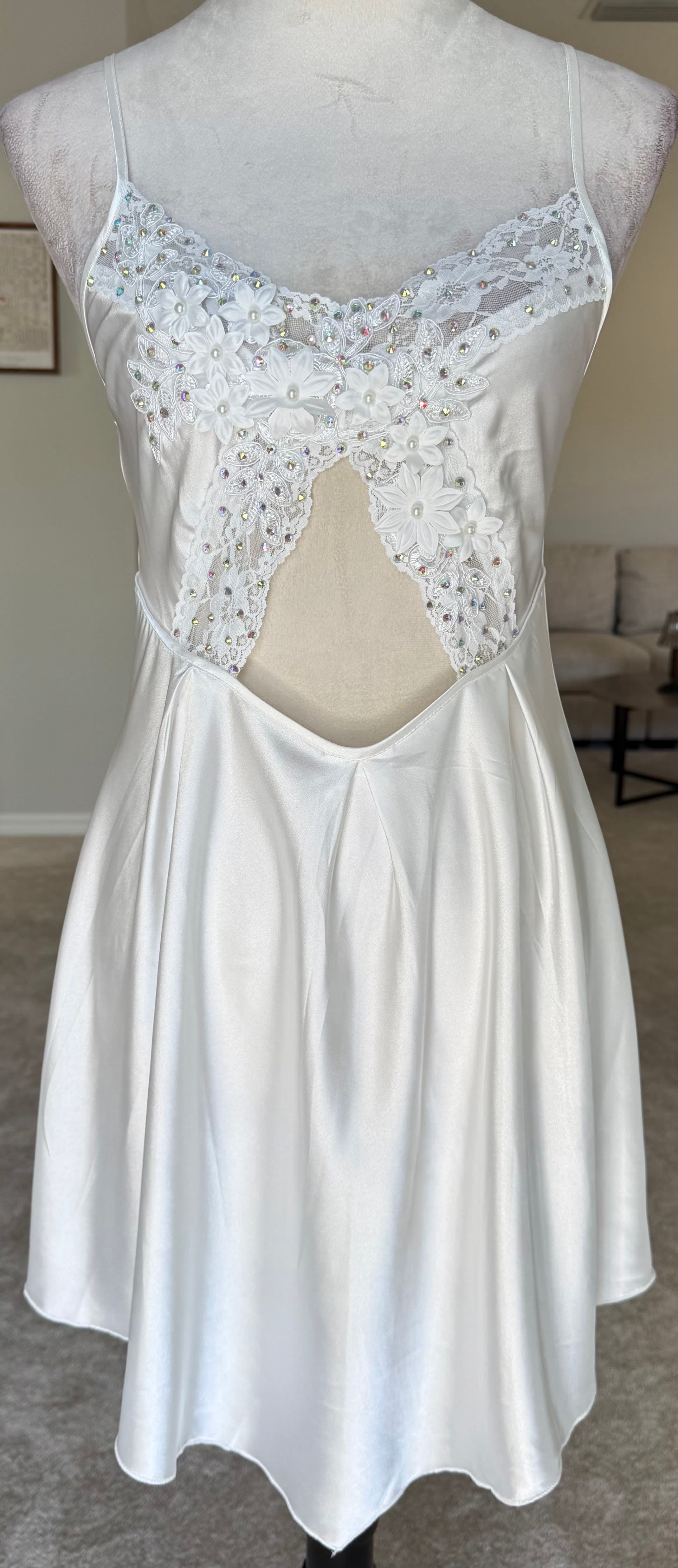 White Slip Dress