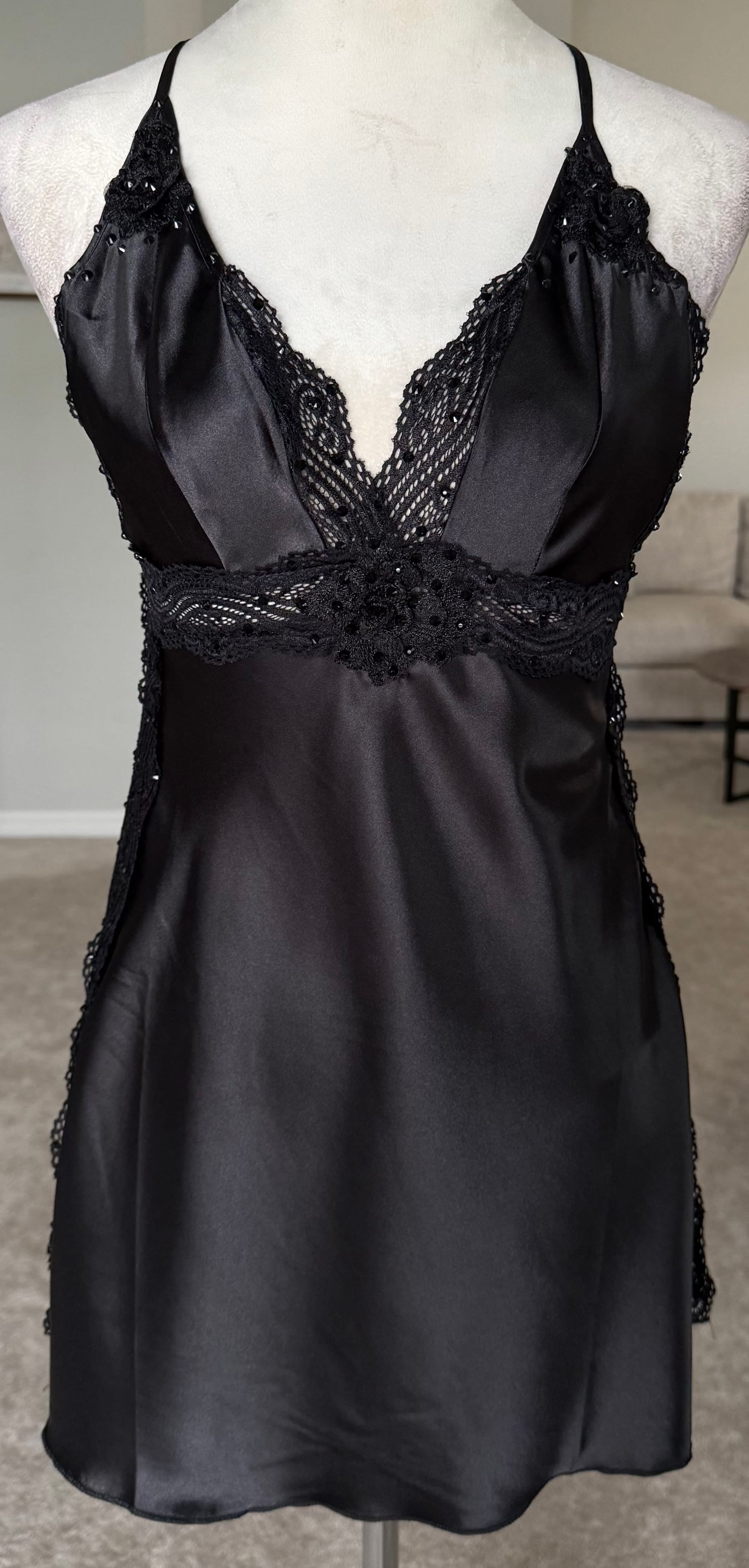 Black Slip Dress
