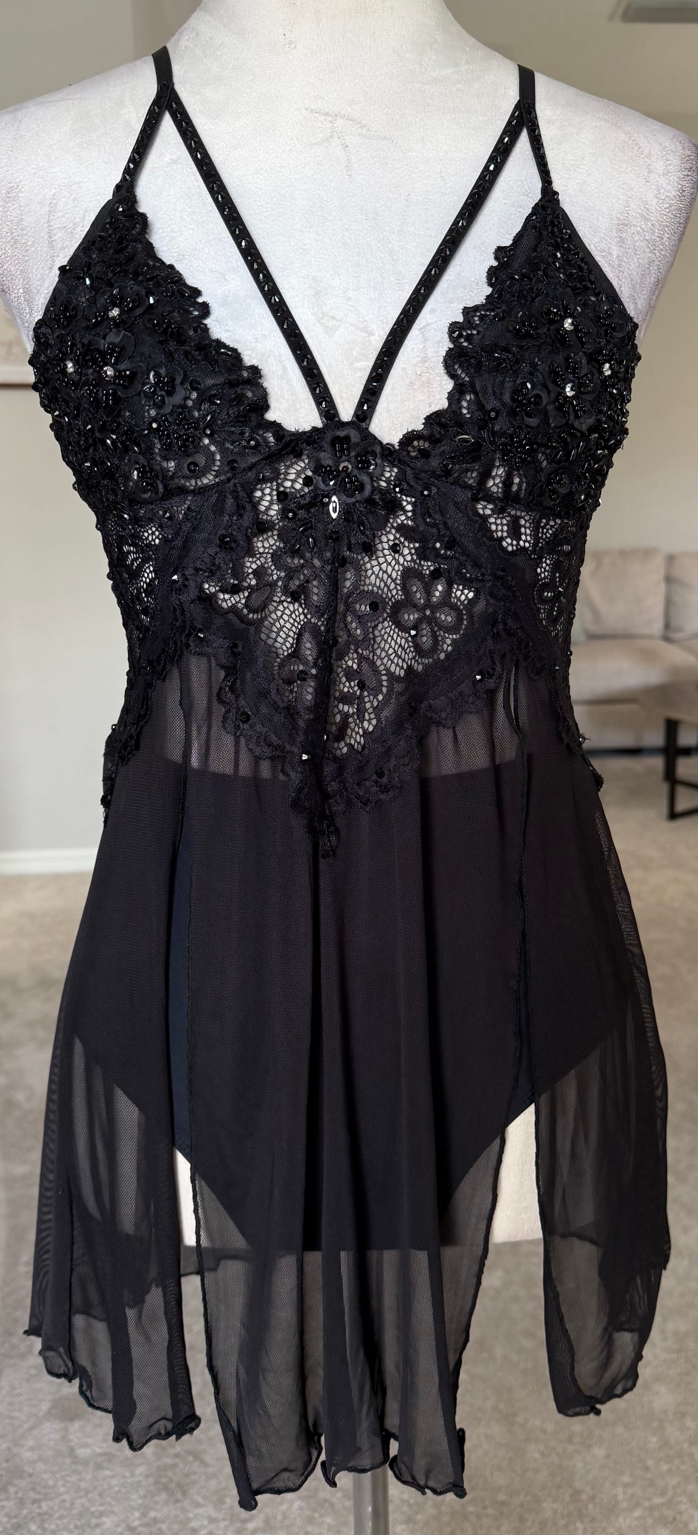 Black Slip Dress