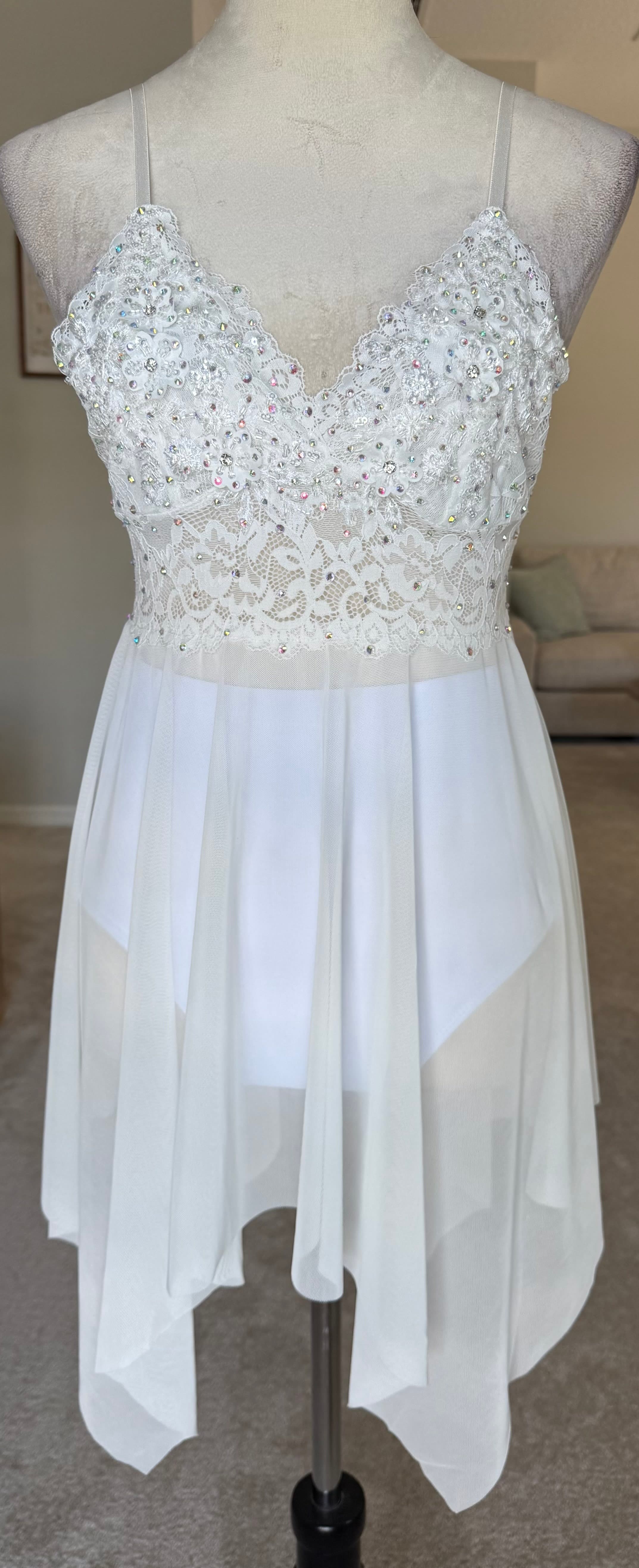 White Slip Dress
