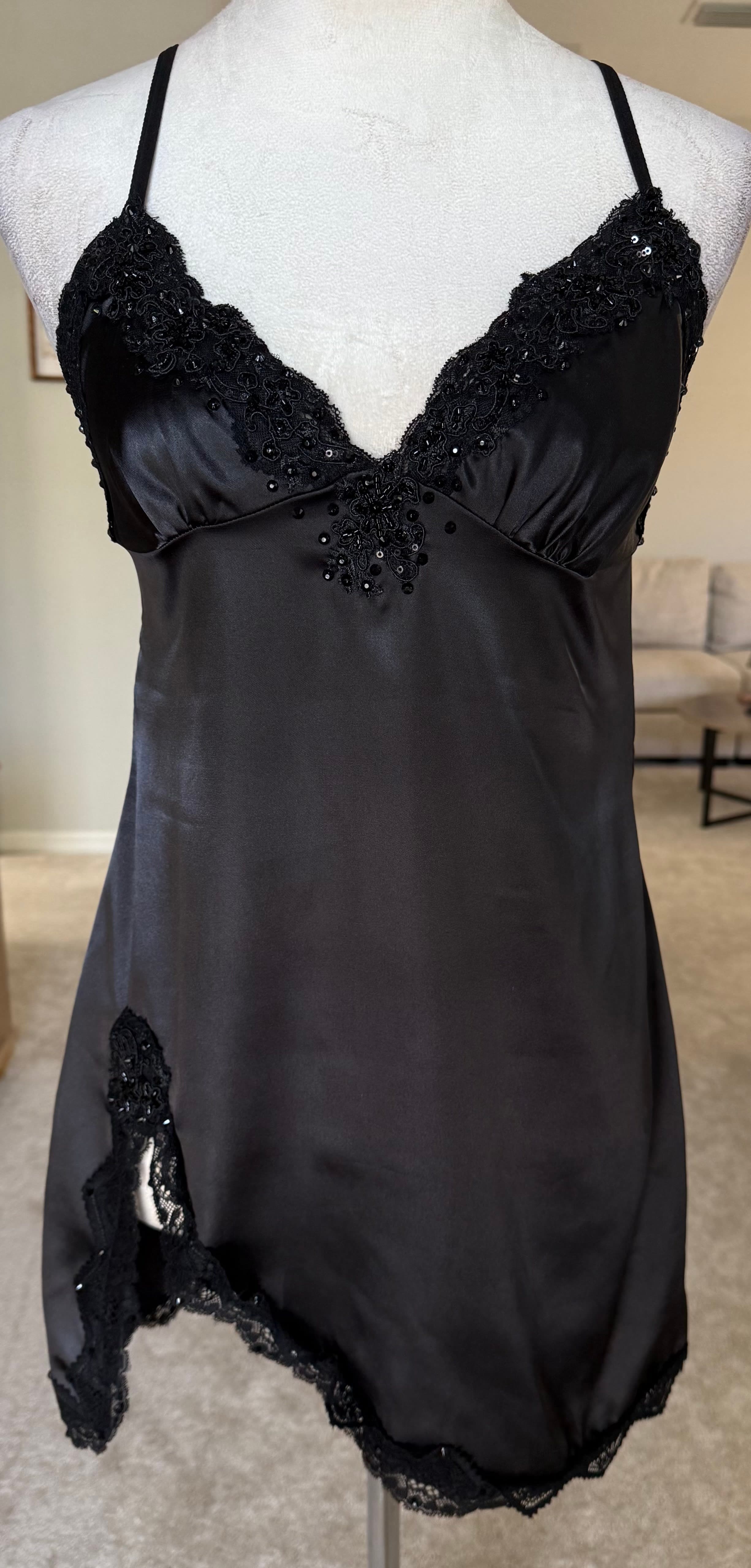 Black Slip Dress