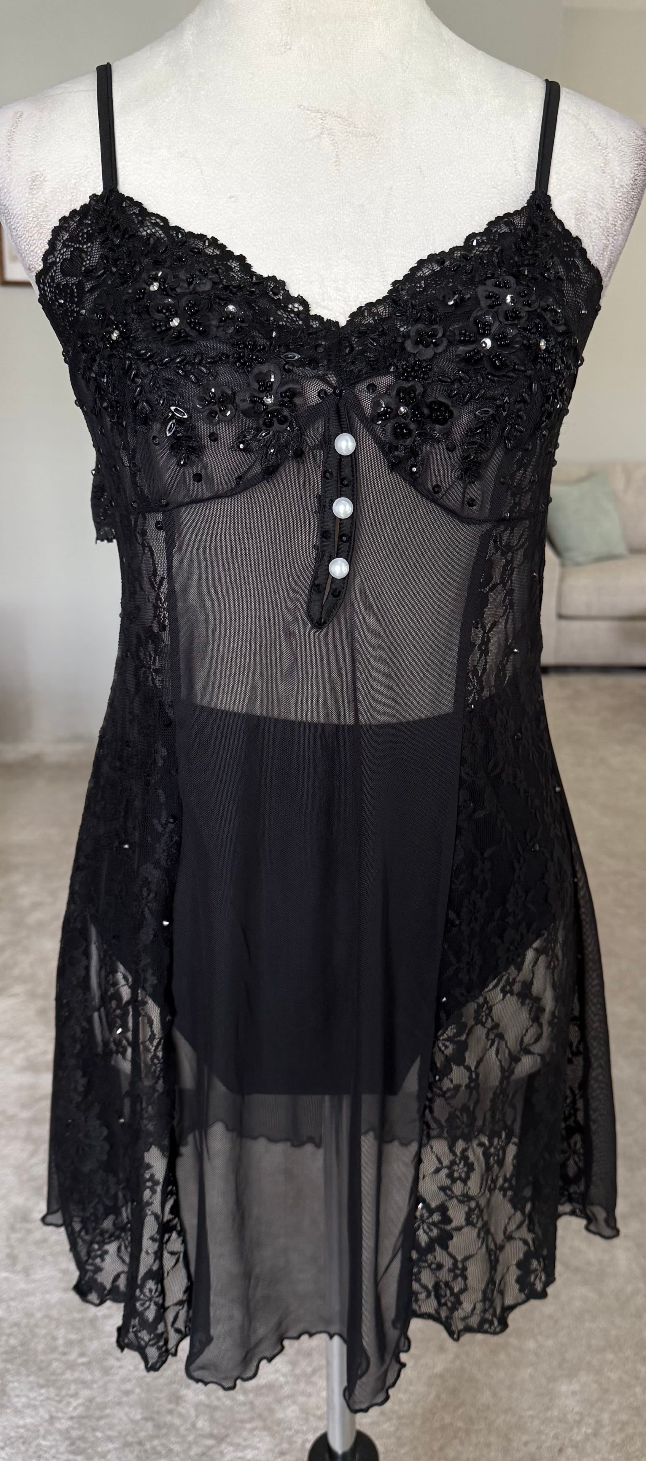 Black Slip Dress