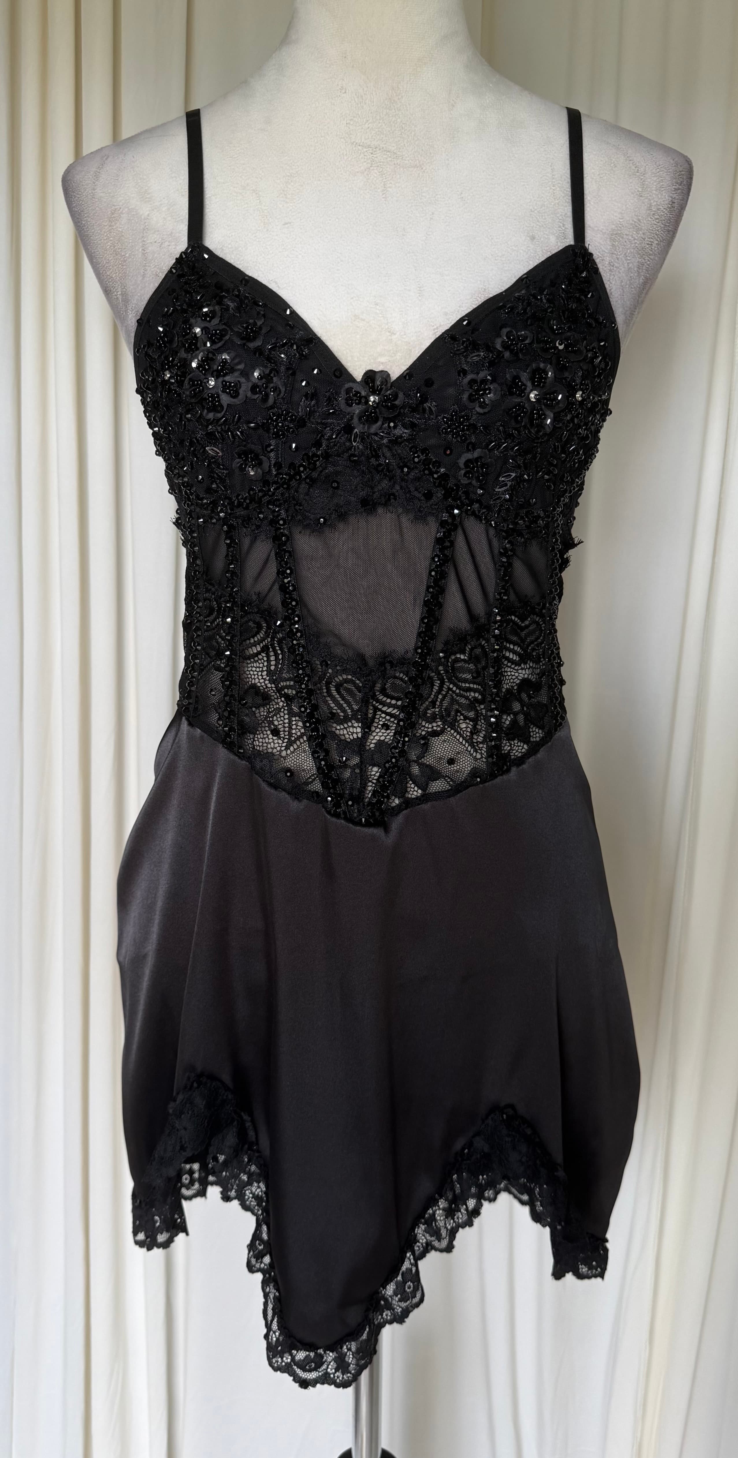 Black Slip Dress