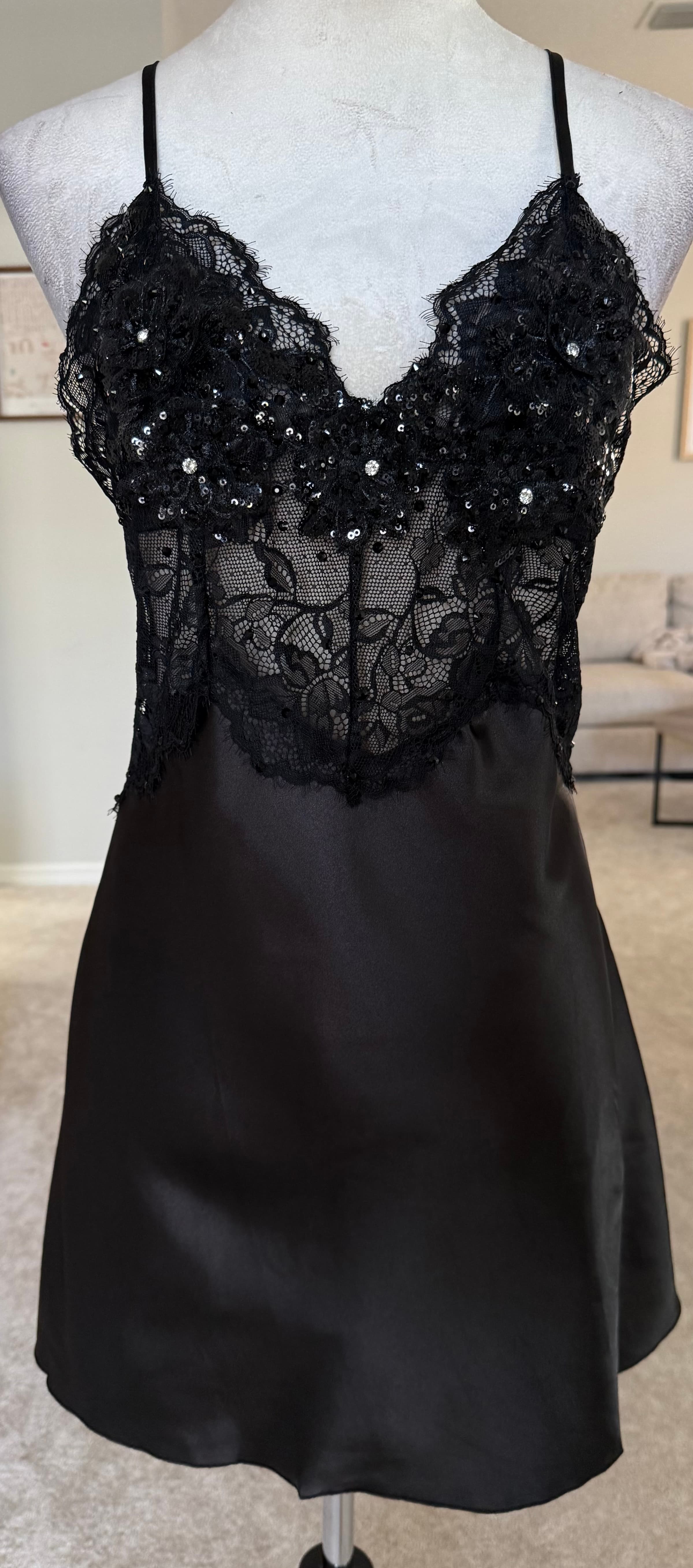 Black Slip Dress