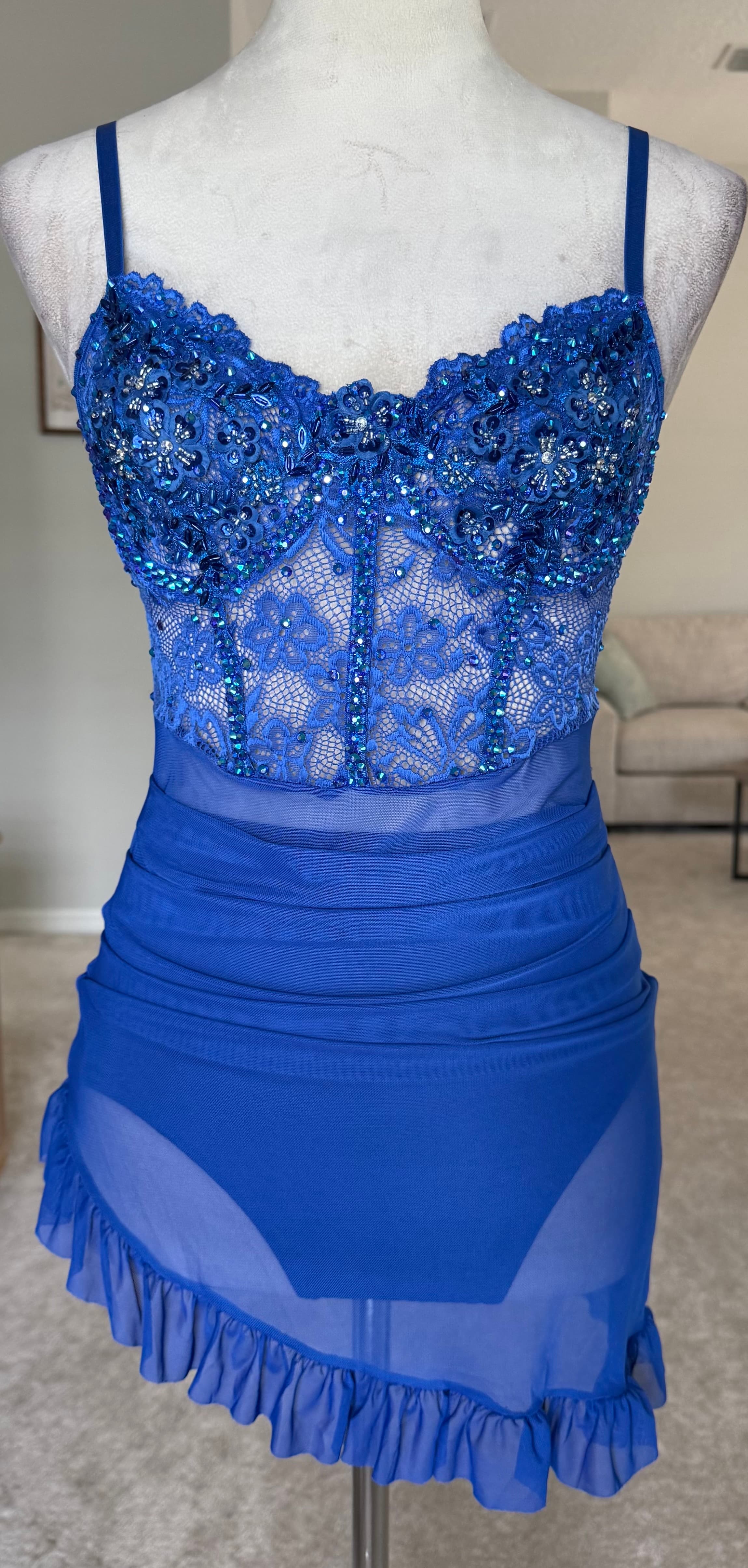 Royal Blue Slip Dress