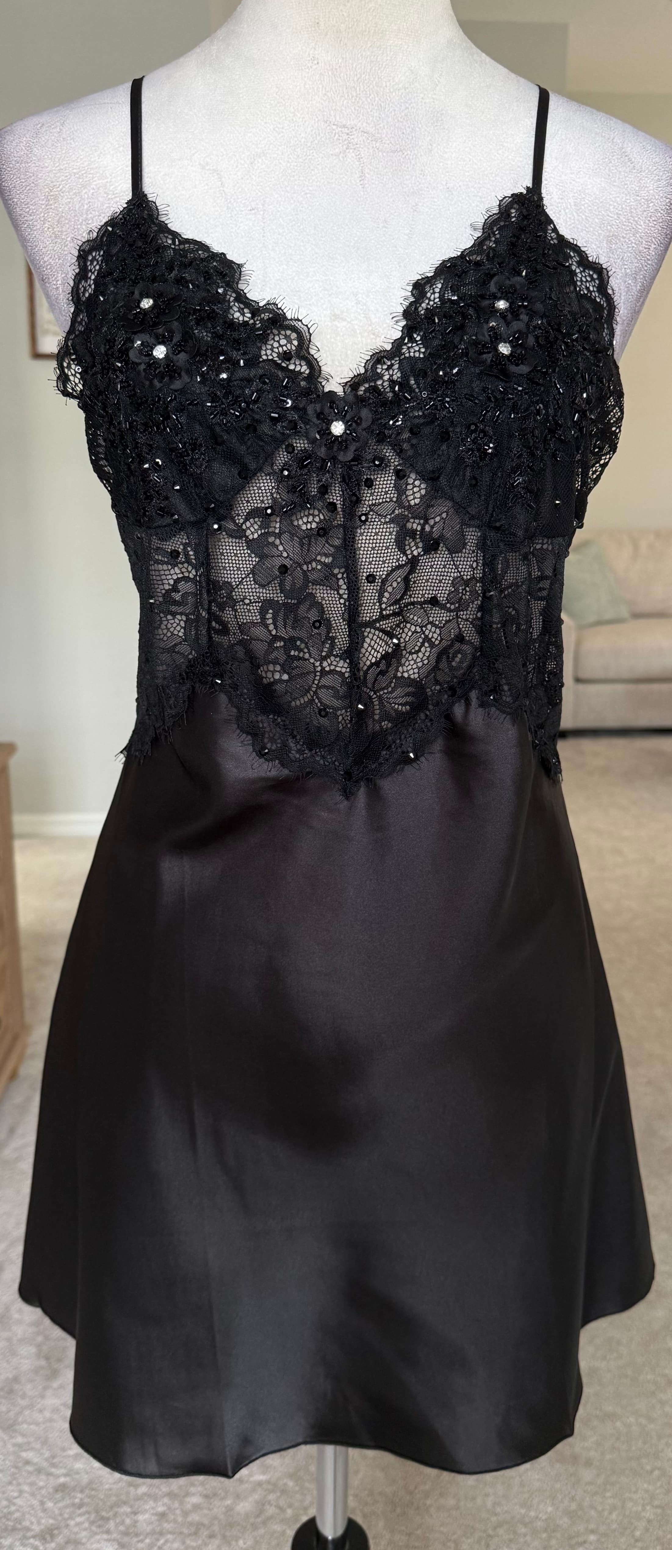 Black Slip Dress